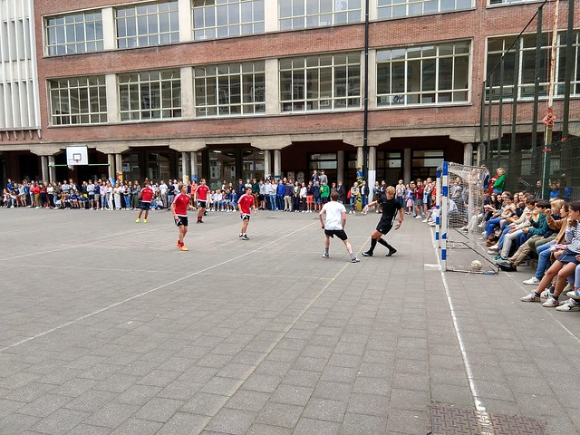 2018-2019 Voetbalwedstrijd Leerkrachten-Leerlingen
